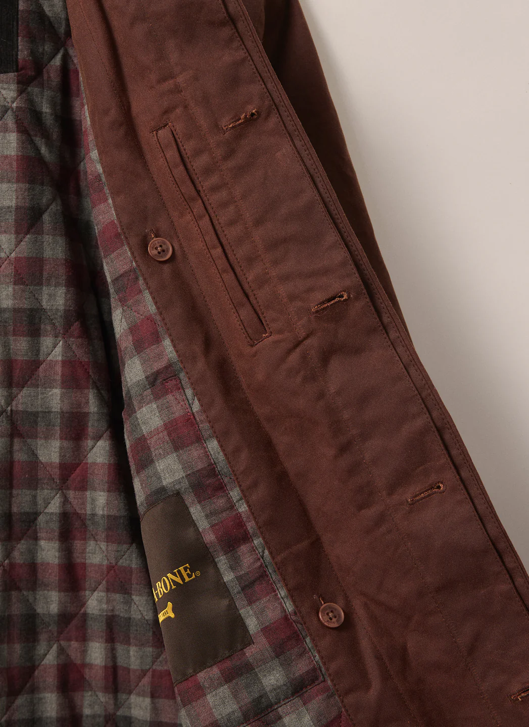 Vintage Wax Mac Coat