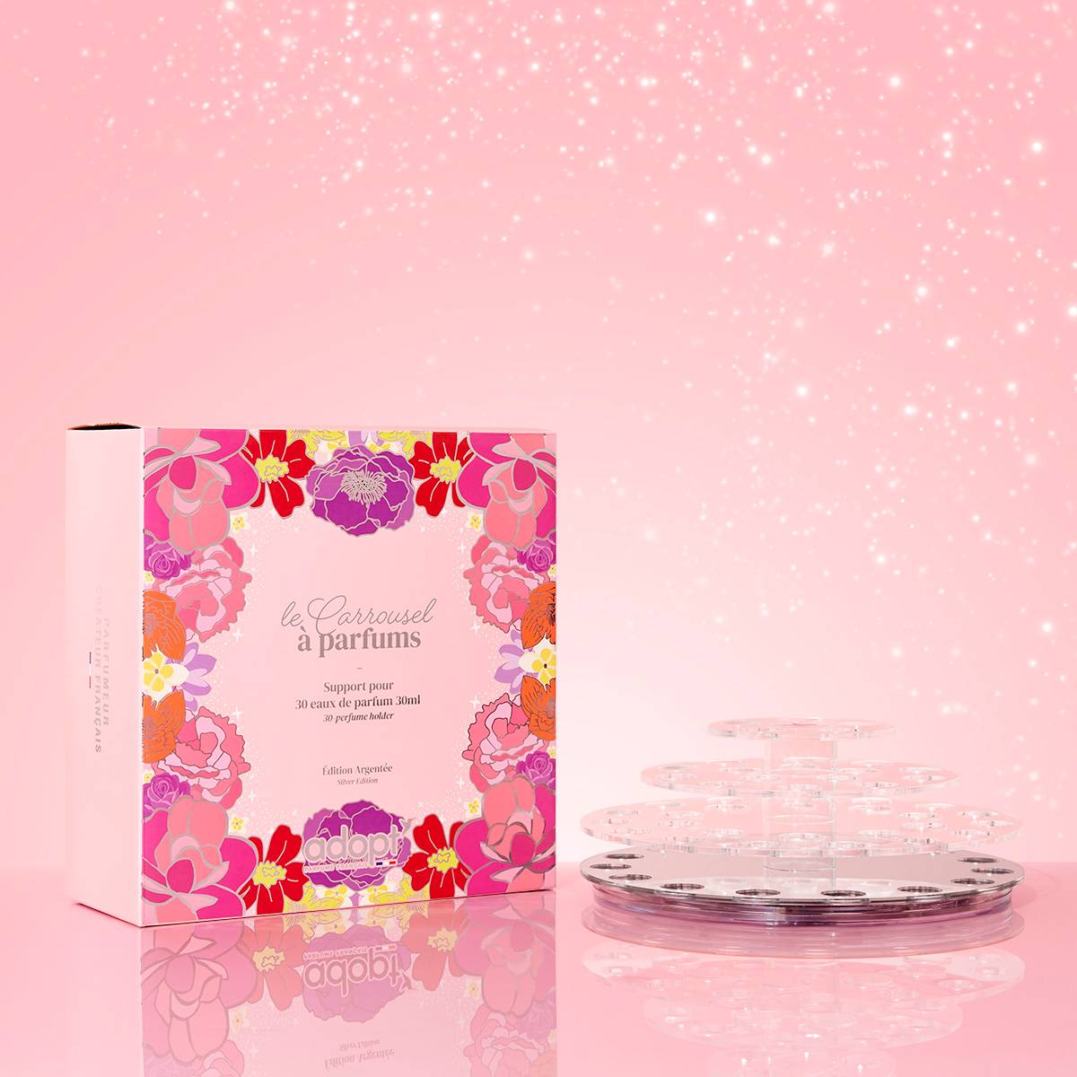 Le carrousel à parfumsPrésentoir 30 eaux de parfums 30ml