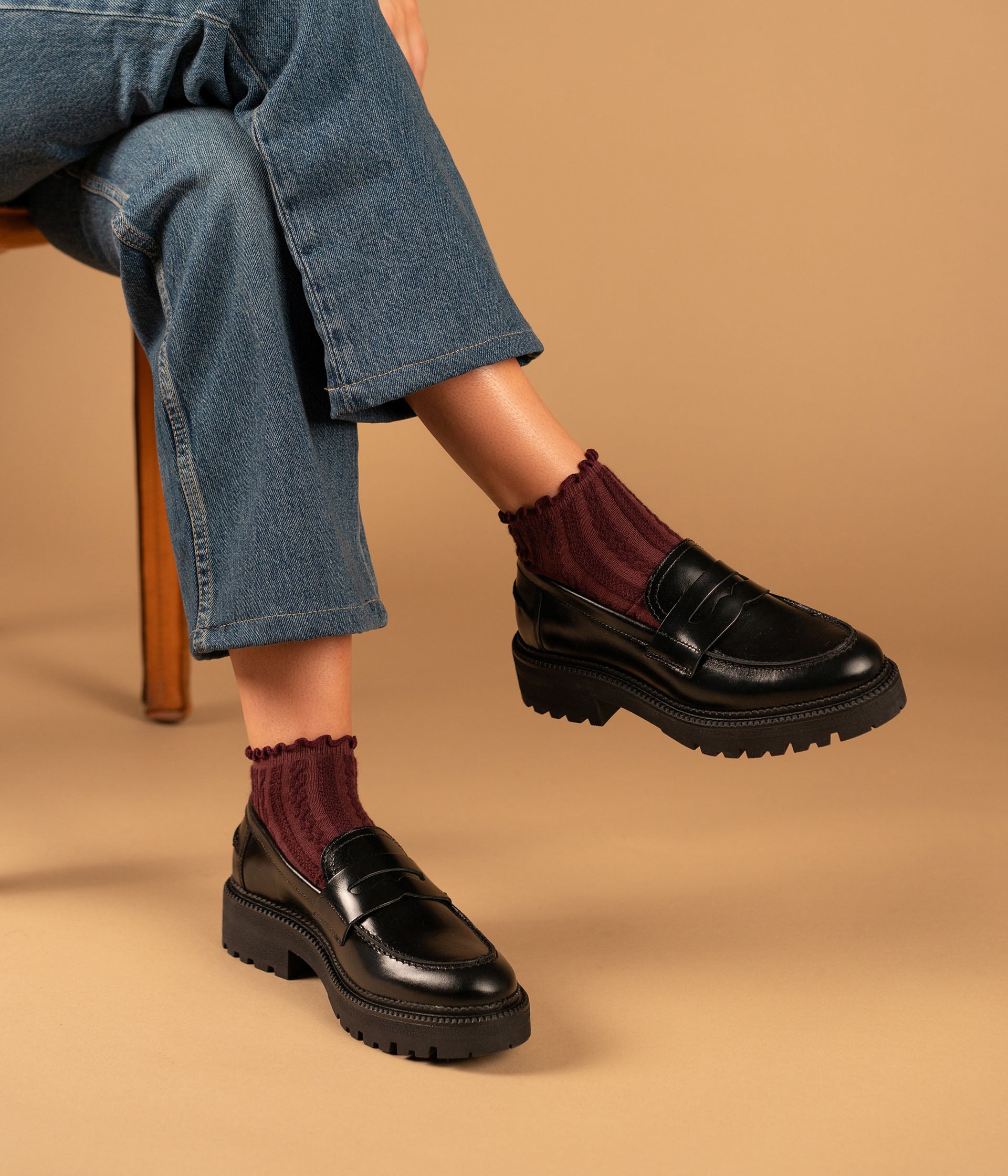 Mocassin Amalia noir