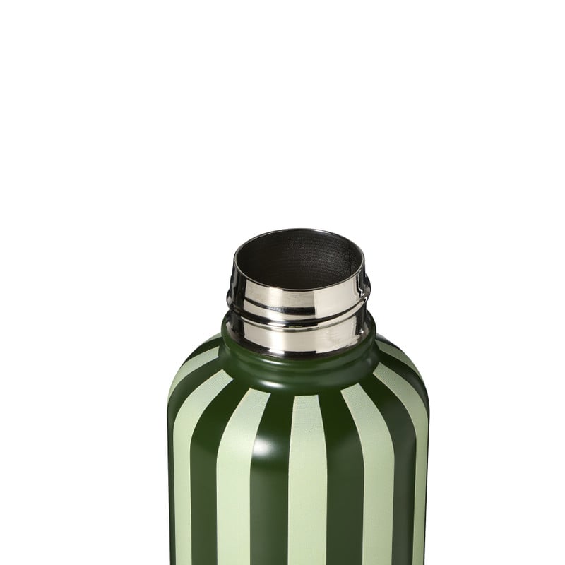 Drinkfles streep - groen - 500 ml