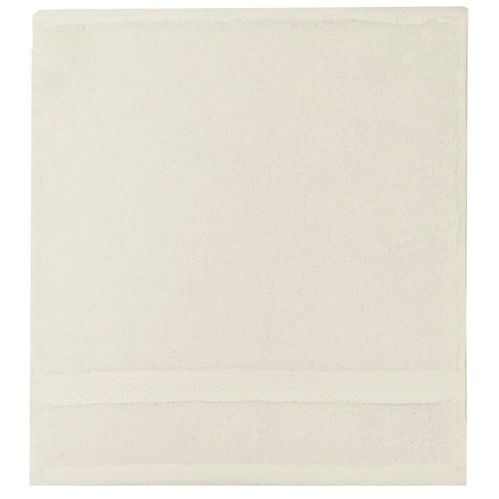 - Carre  pur coton ivoire 50x50