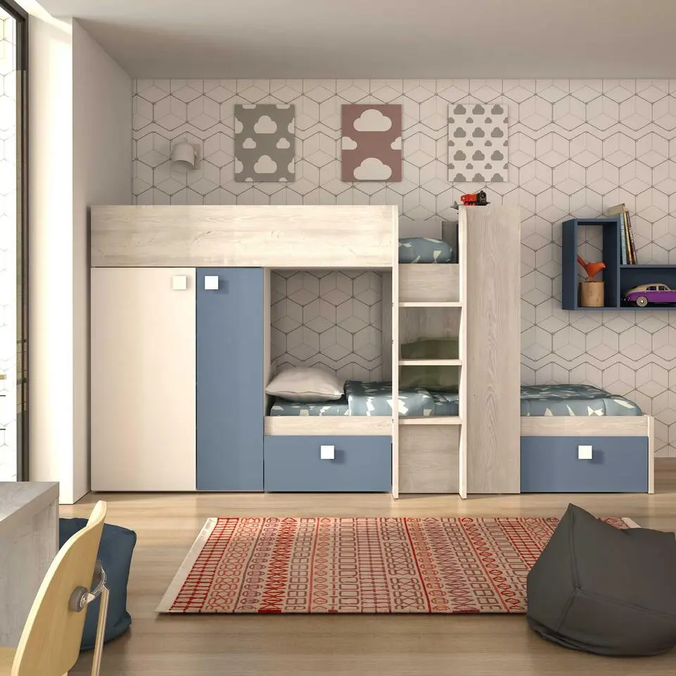 Trasman Stapelbed Beau 90x200 cm (lattenbodem onderste bed niet