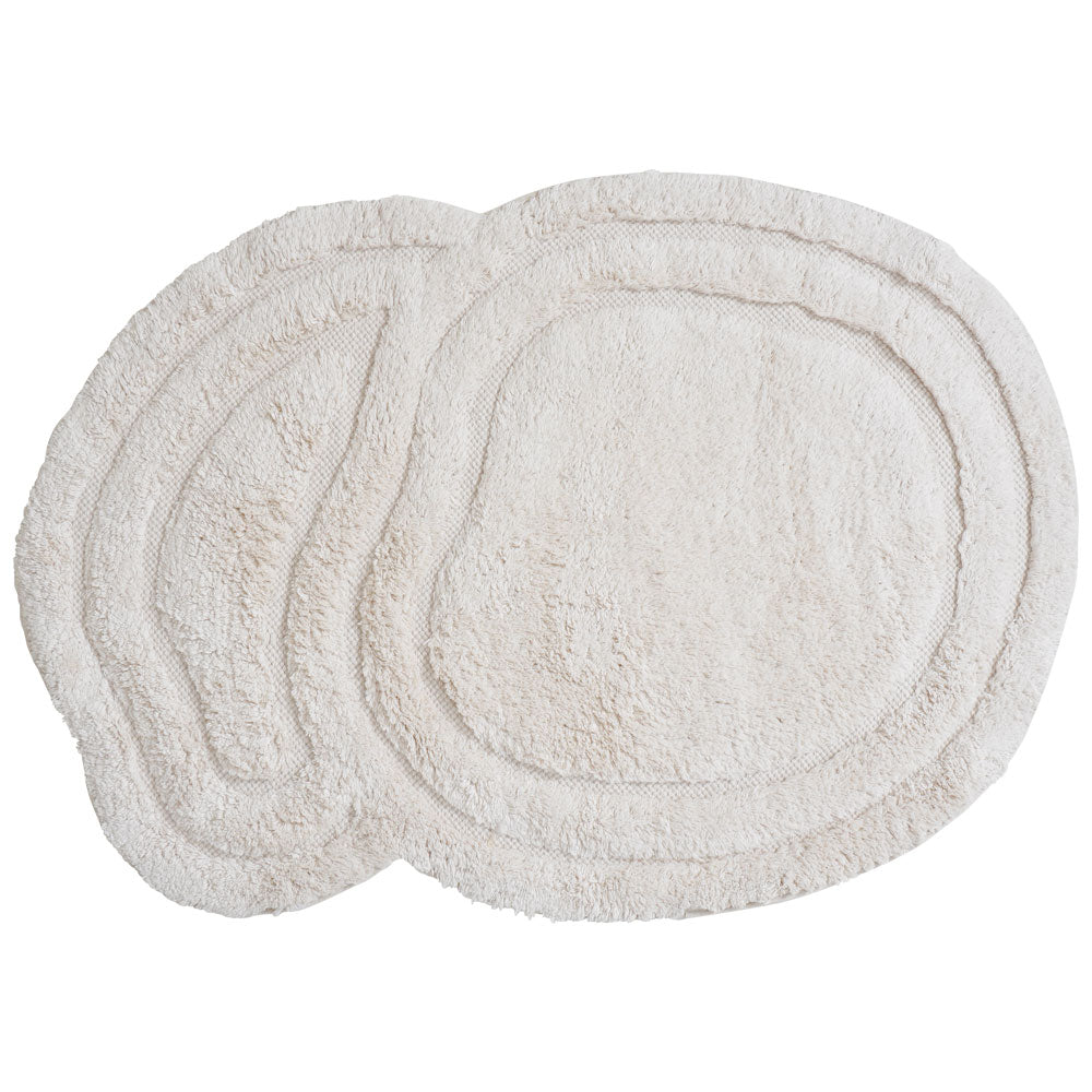 Veer Carpets - Badmat Zayn - Natural 80 x 100 cm