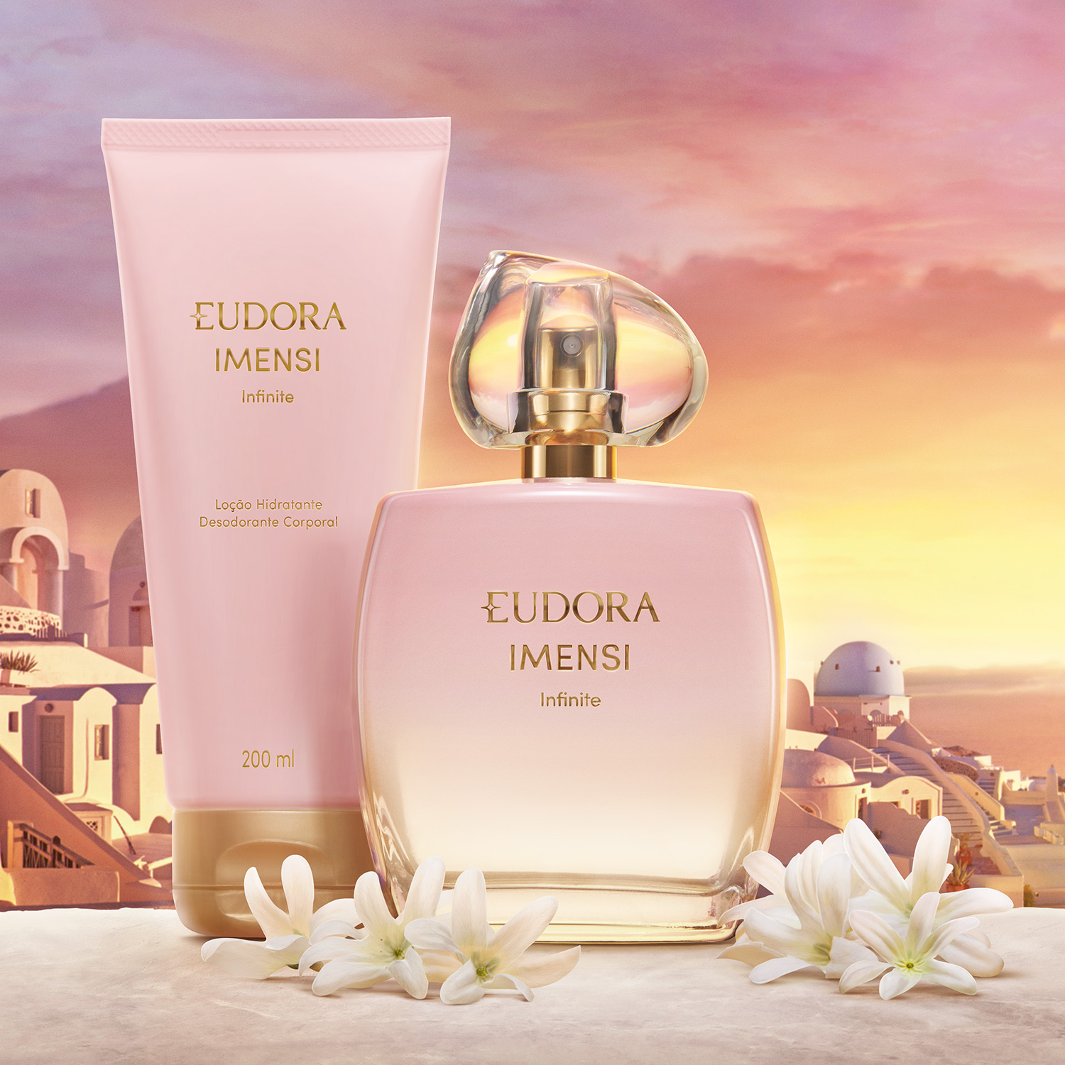 Combo Imensi Infinite: Desodorante Colônia 100ml   Loção Corporal 200ml