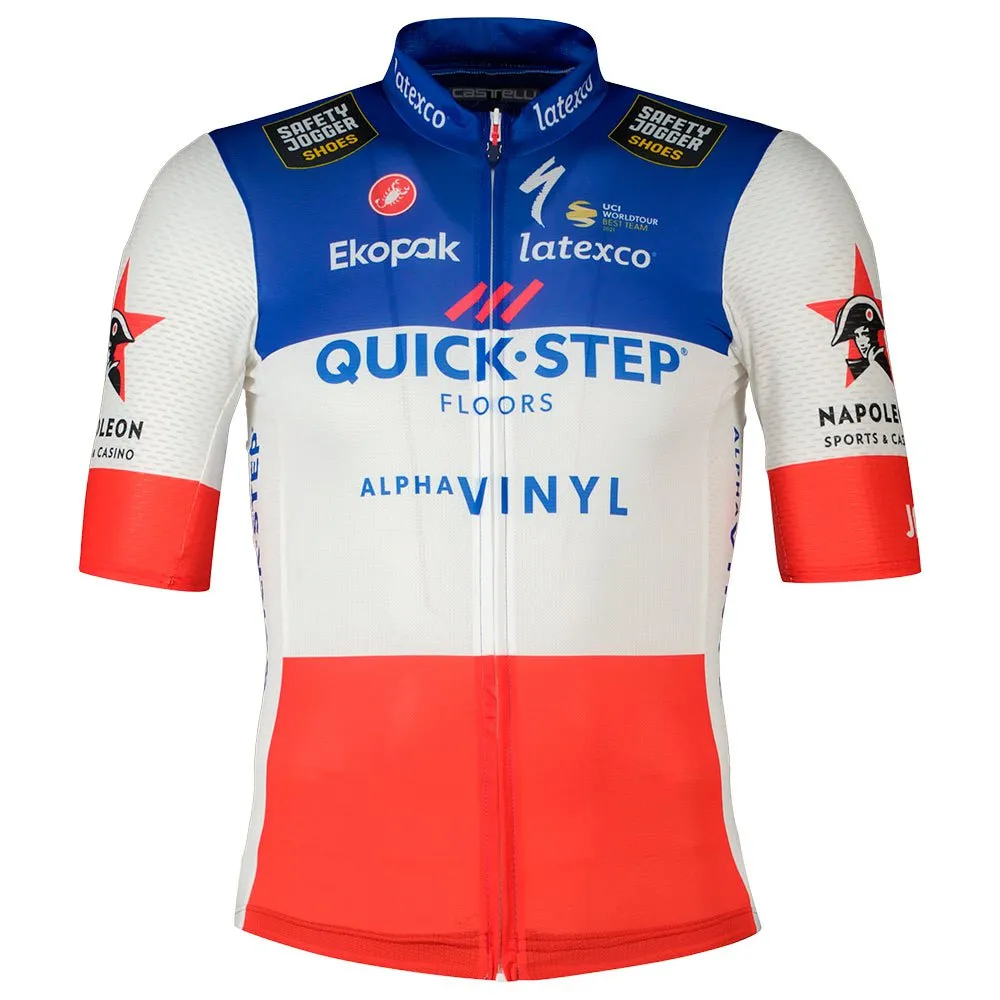 Castelli Quick-Step Competizione short sleeve jersey