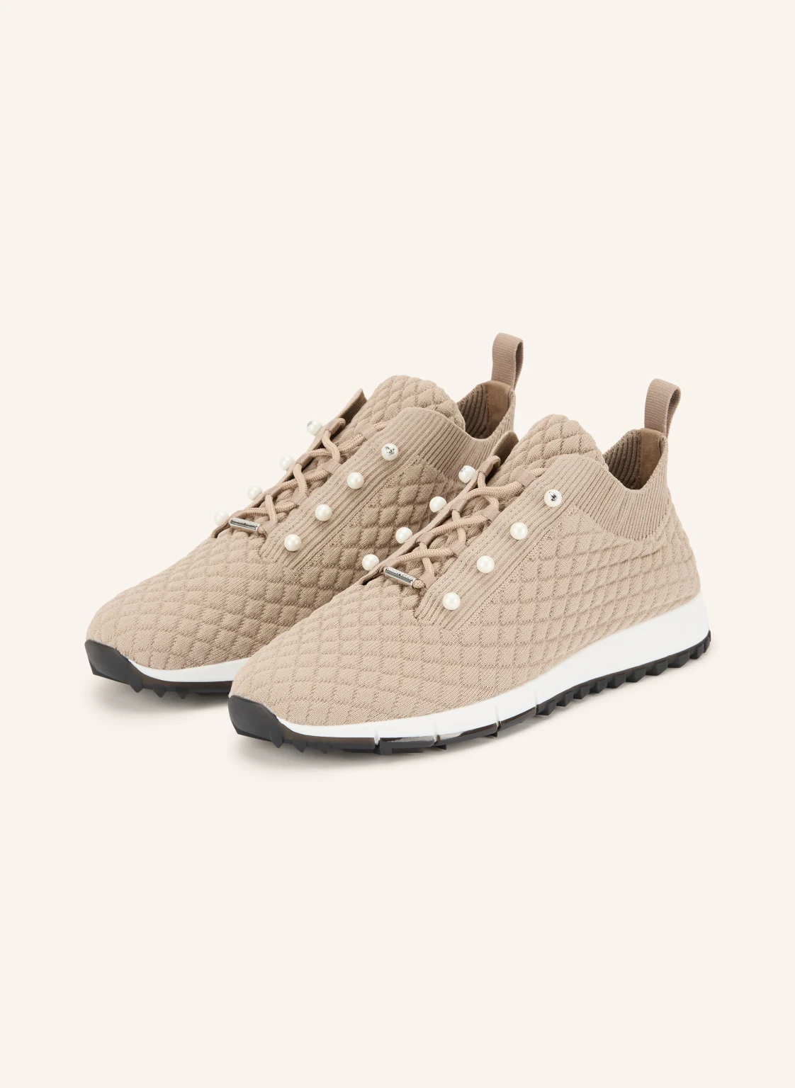 JIMMY CHOO Sneaker VELES mit Schmuckperlen