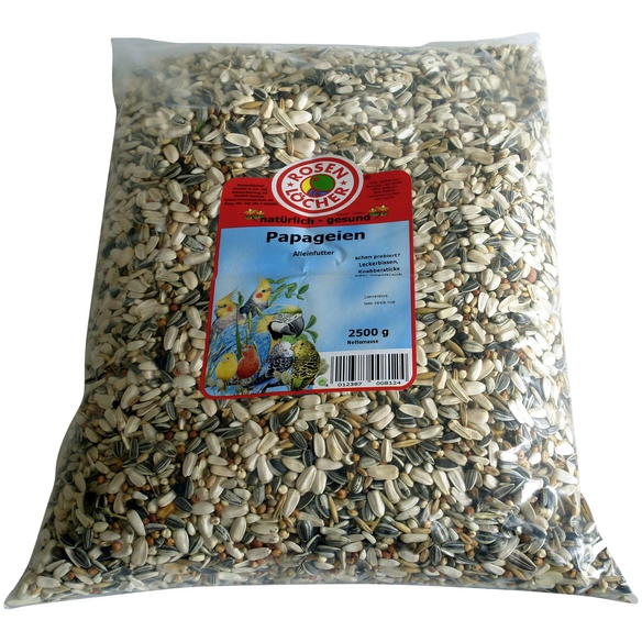 Vogelfutter, 2,5kg, Sonnenblumenkerne, für Papageien