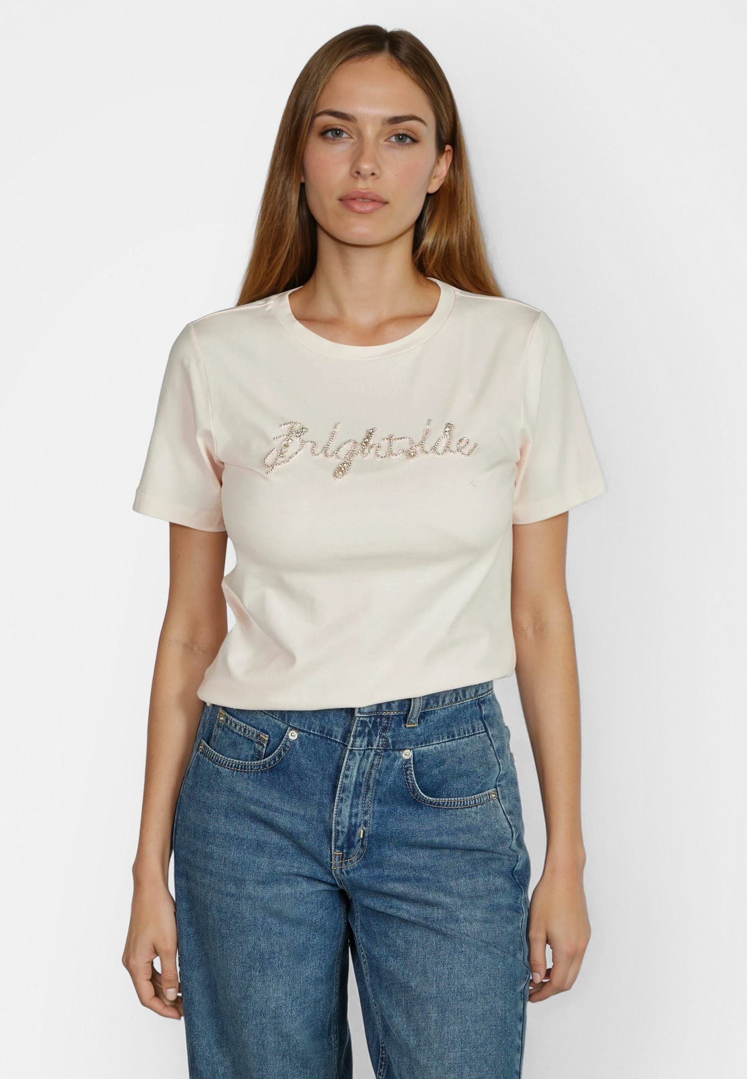 Shirt mit Strassband
