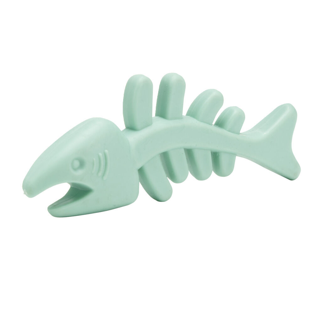 Jouet pour chien caoutchouc forme poisson L12,5 cm (3 modèles)