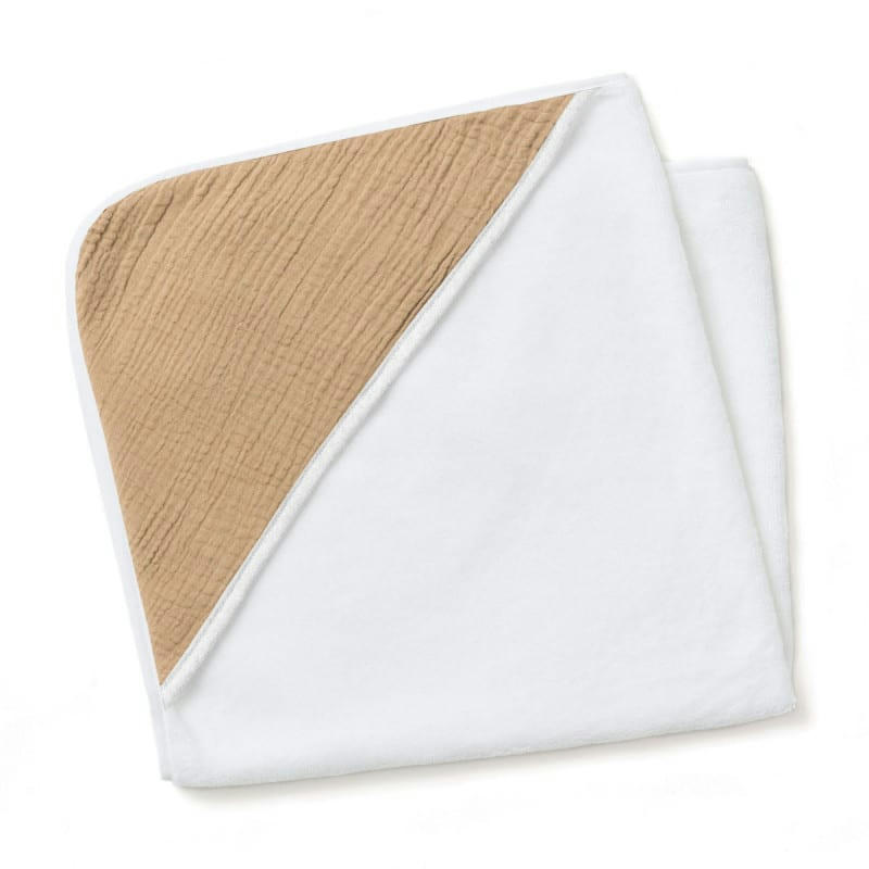 - Cape de bain bébé camel