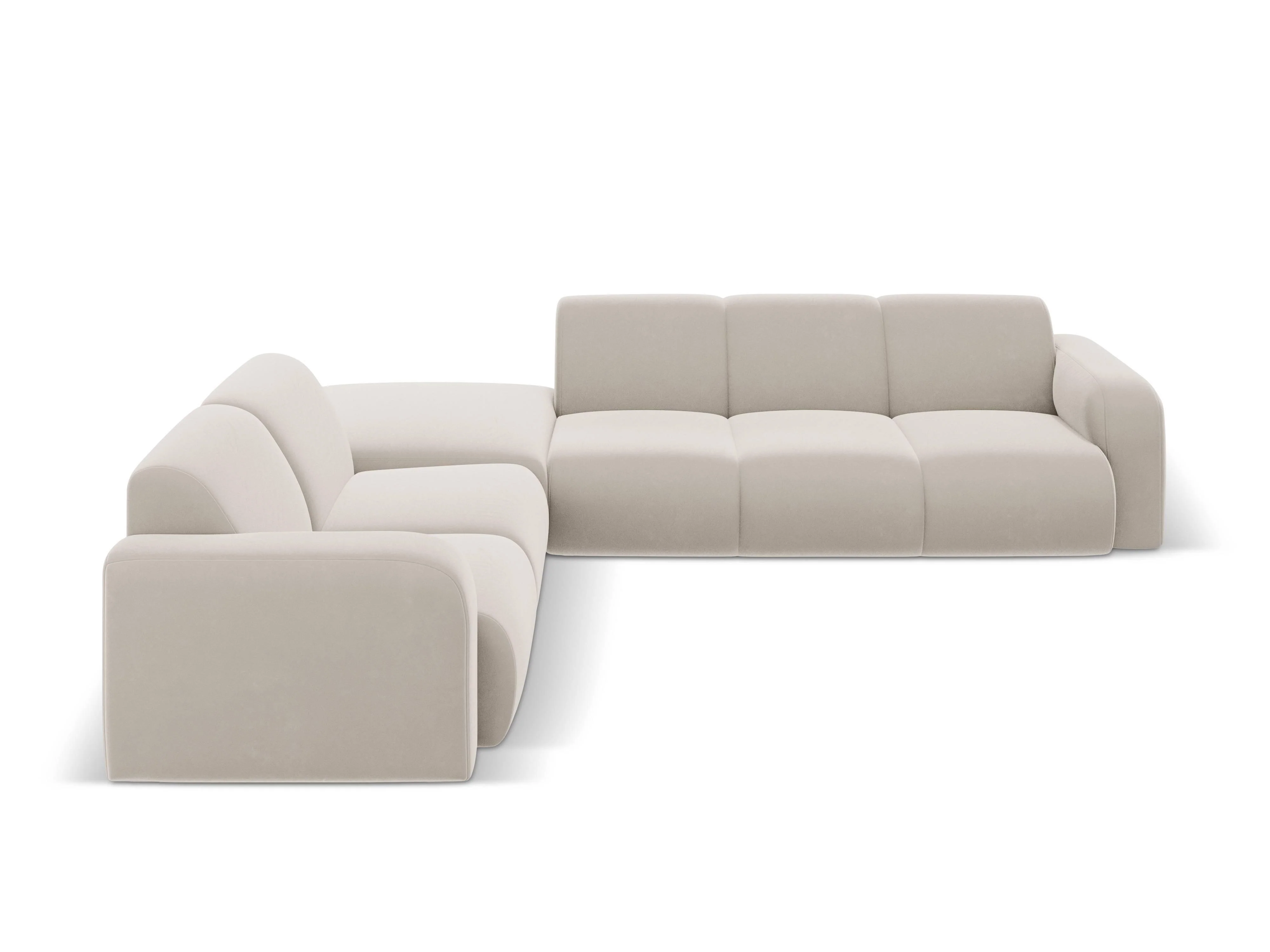 6-zitshoekbank Lola velvet links