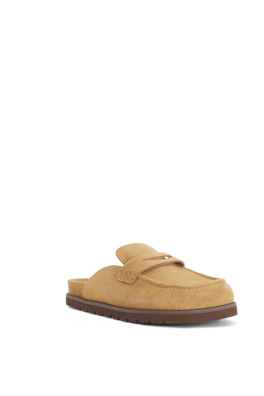 Dune London Goldens' Suede Mules