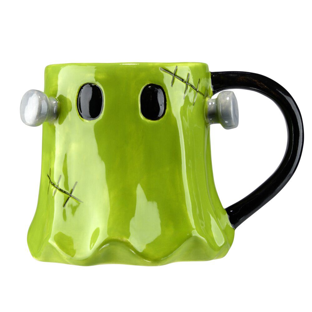 Mug Halloween 45cl Frankenstein mignon dolomite vert