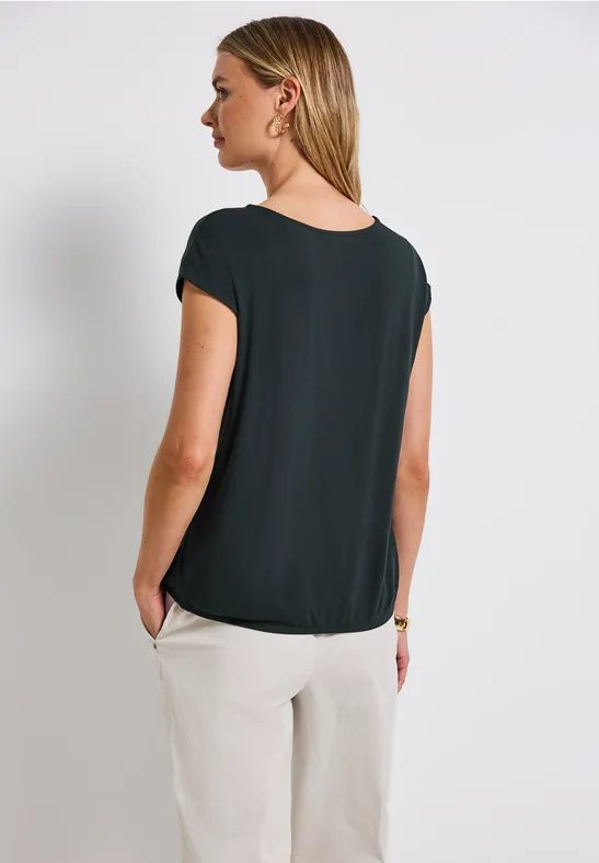 V-Neck Jersey-Shirt