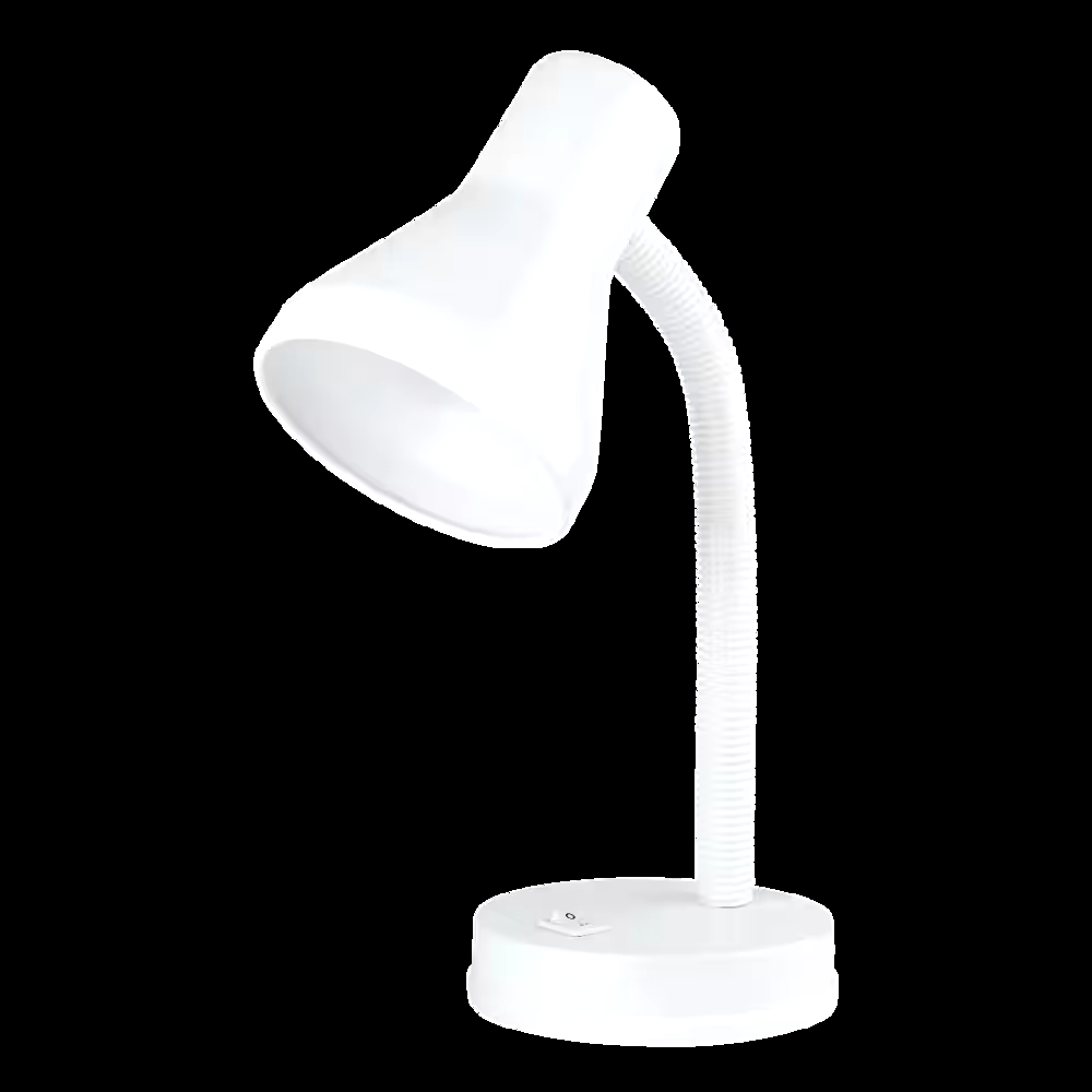 For Living Classic Desk Lamp, 14-in, White