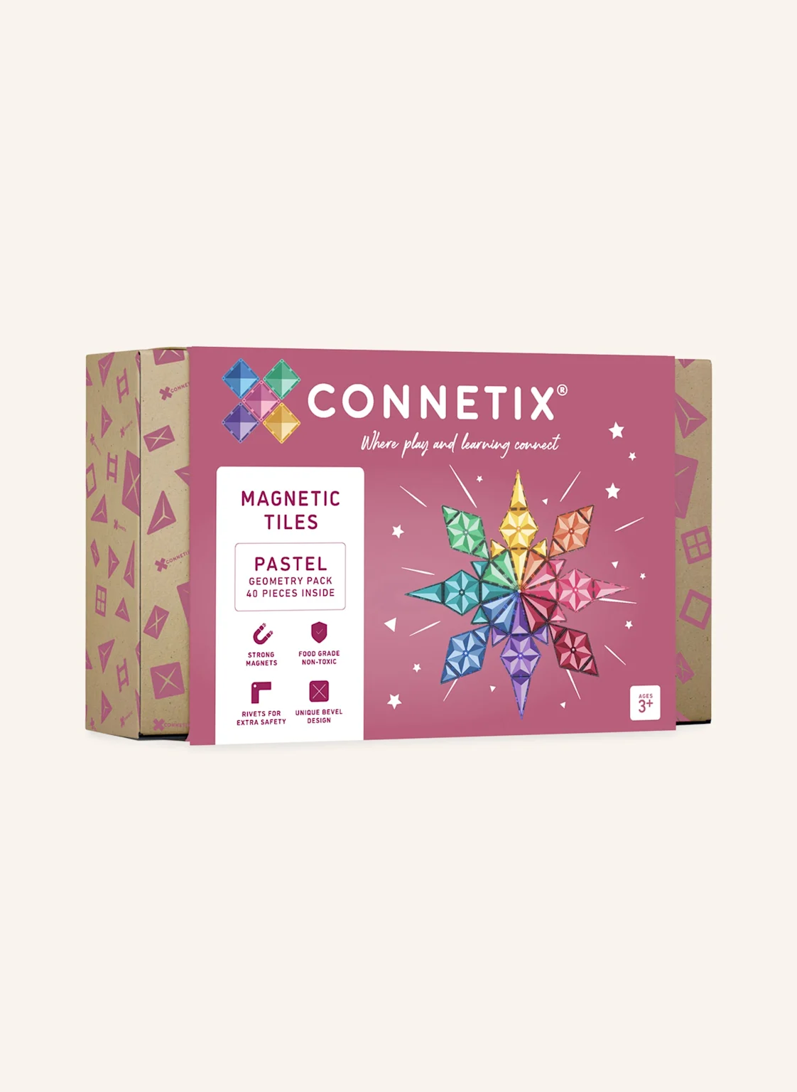 Connetix Geometrie-Set PASTELL