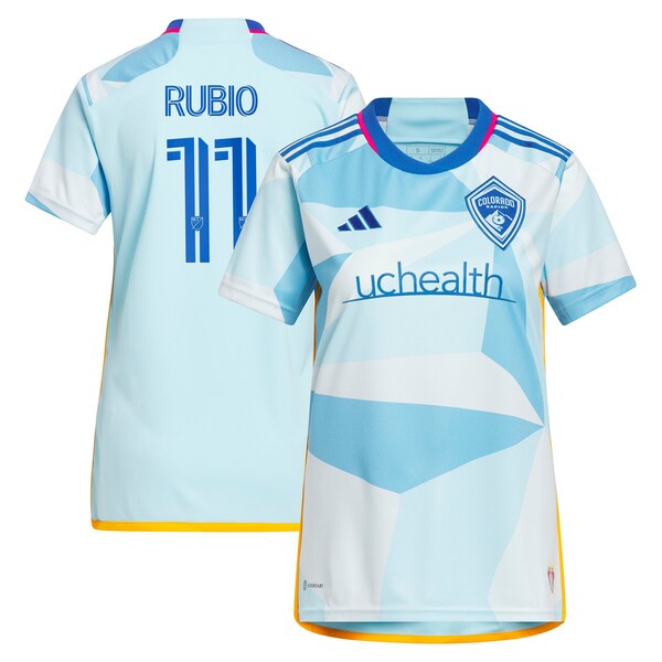 Diego Rubio Colorado Rapids adidas Women's 2024 New Day Kit Replica Jersey - Light Blue