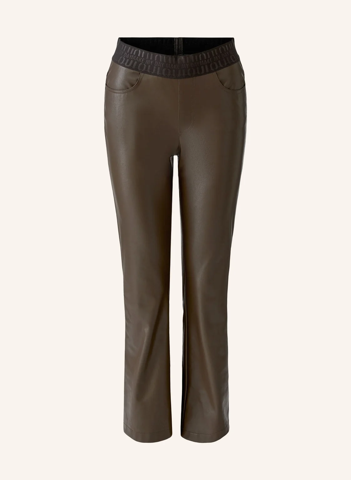 Oui 7/8-Hose in Lederoptik