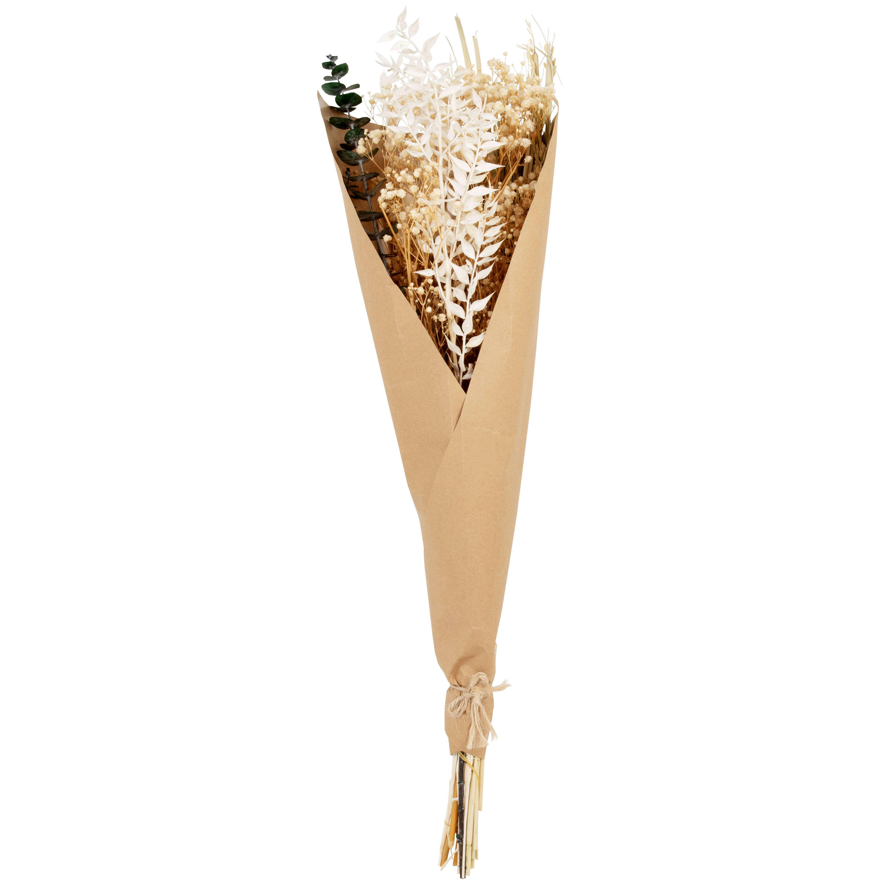 NINCA - Bouquet de fleurs séchées écrues