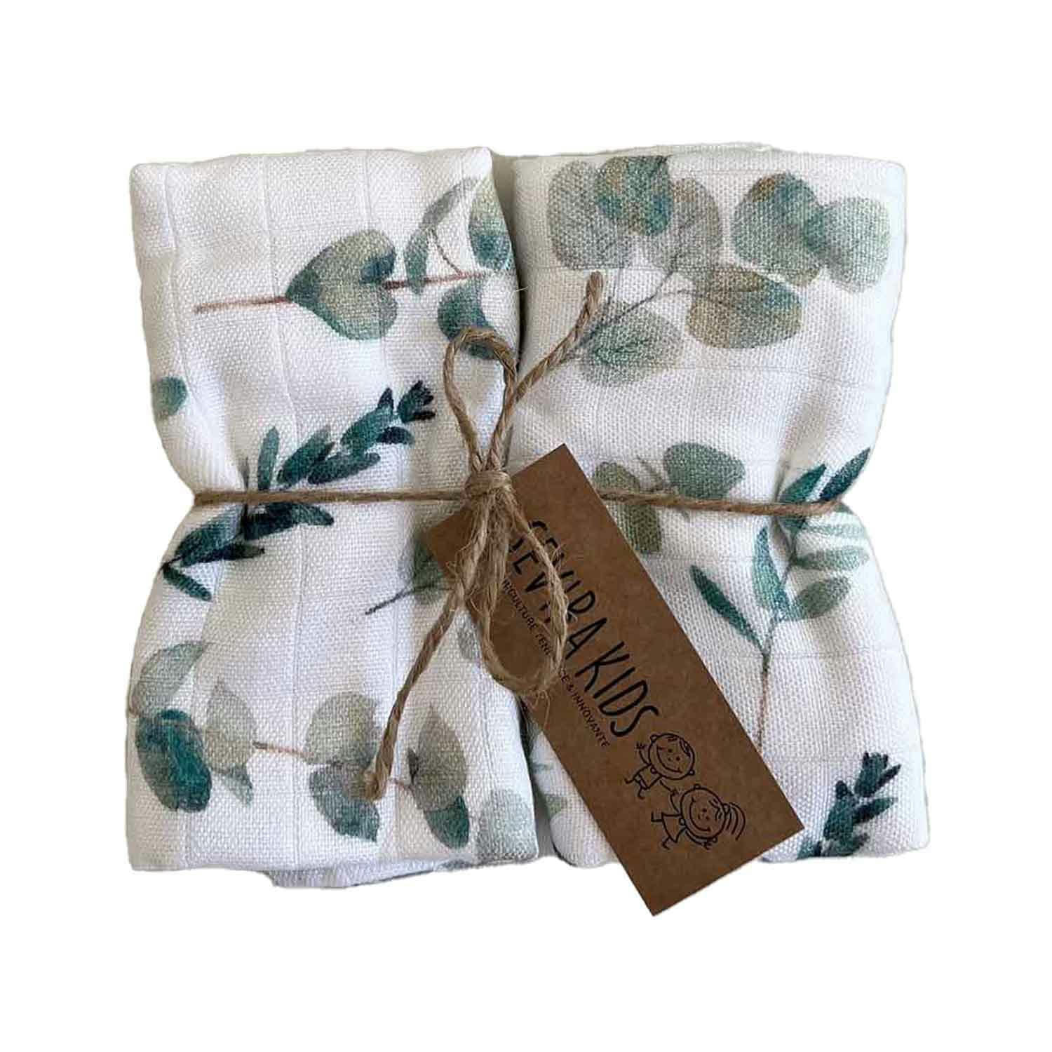 EUCALYPTUS - Lot de langes en bambou