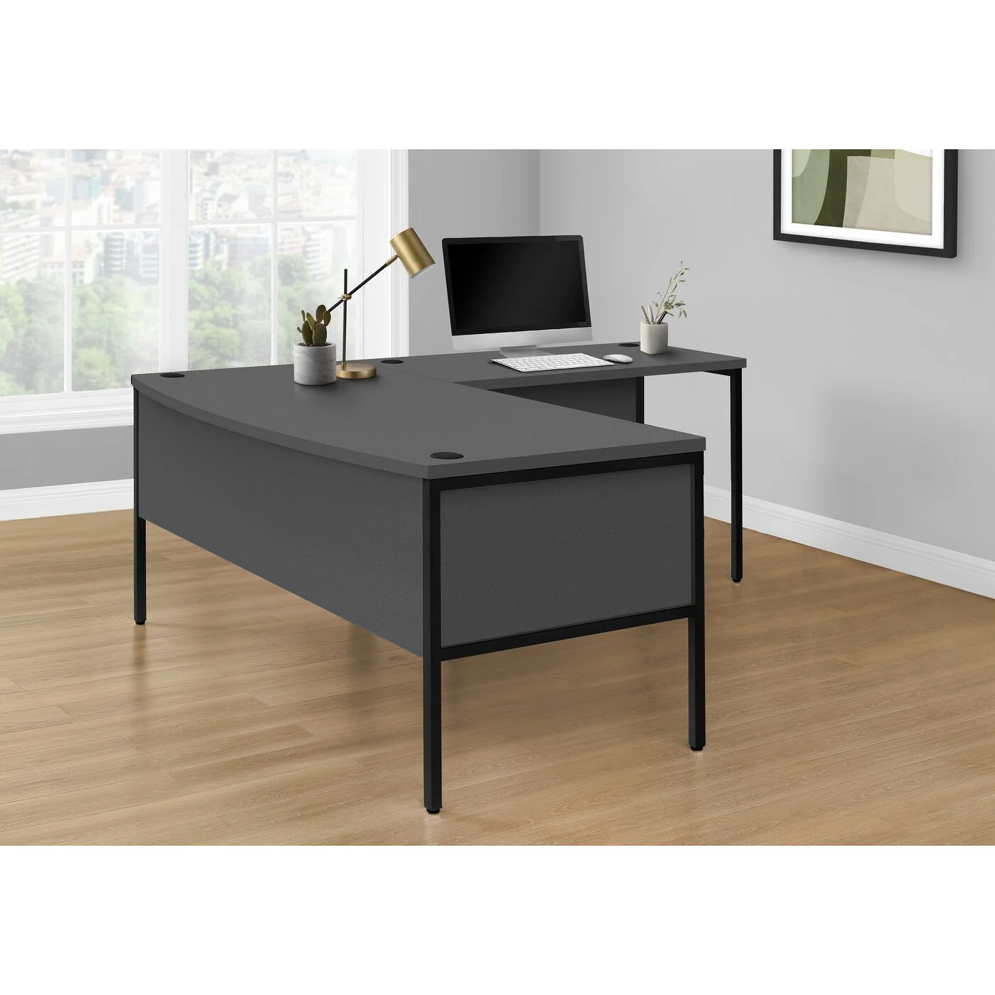 Computer Desk,Work, Home Office, Commercial Grade, Contemporary