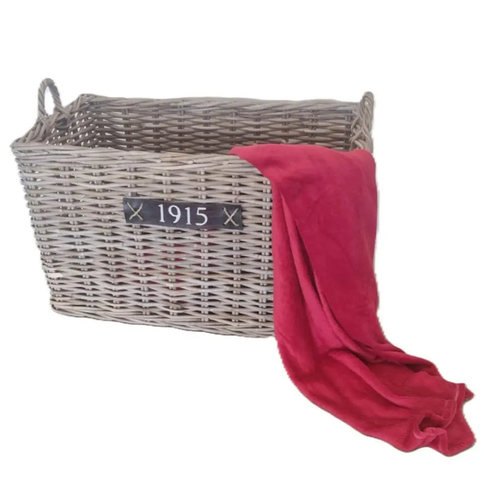 Van der Leeden Grote opbergmand op wieltjes - 90 x 55 x 53 cm