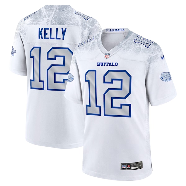 Jim Kelly Buffalo Bills Nike 2025 Rivalries Collection Retired Player Game Jersey - White