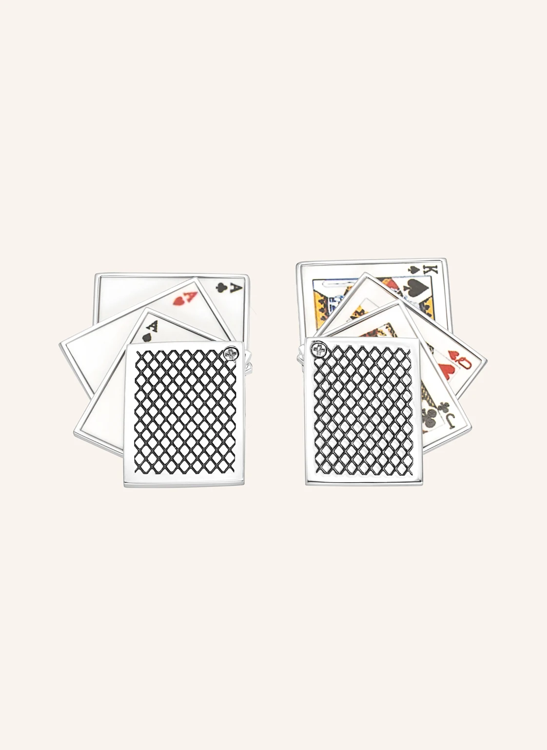 TATEOSSIAN Manschettenknöpfe PLAYING CARD