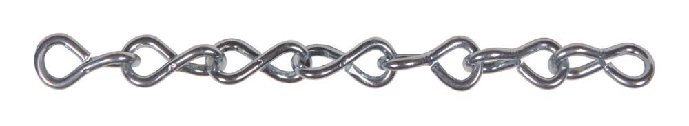 Ben-Mor Single Jack Chain #16, Zinc-Plated, 12-ft