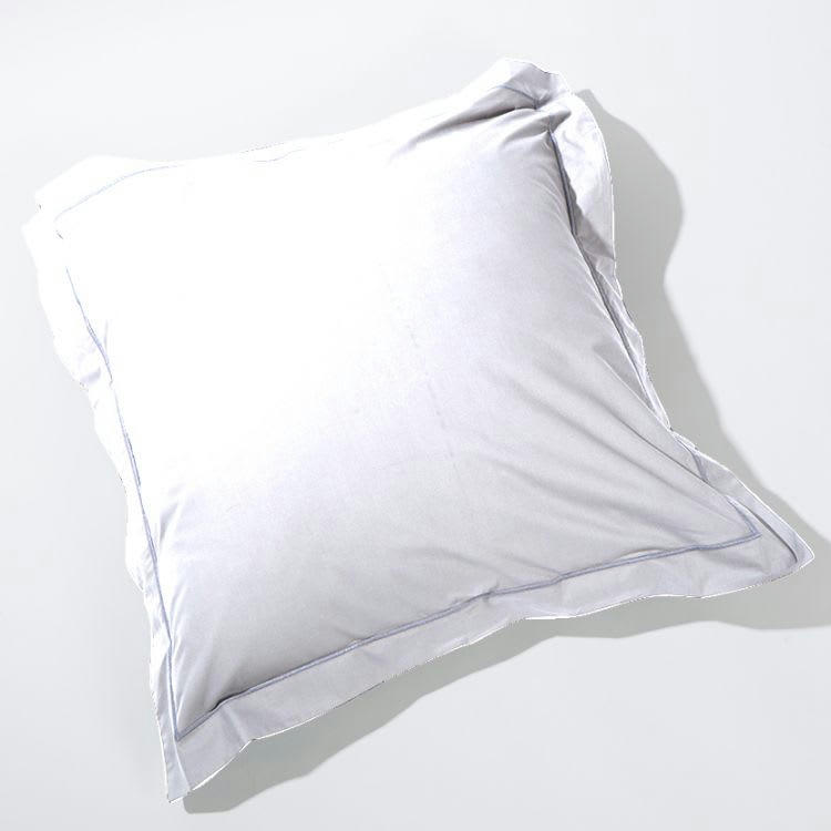 PERCALE MONTELEONE - Taie D'oreiller en Coton Blanc 65x65 cm
