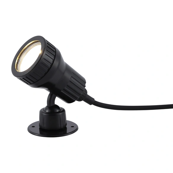 LED-Gartenspot »Darian 1er«, 1xGU10, 3 W, 3000 K, 250 lm, schwarz, ⌀ 58mm