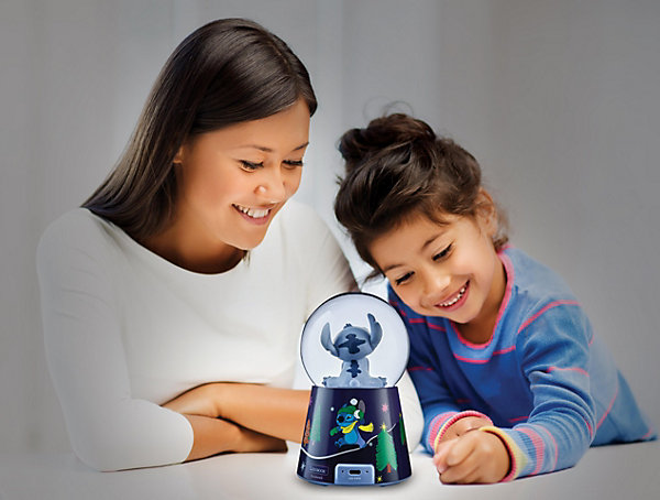 Enceinte Bluetooth Boule à neige Stitch