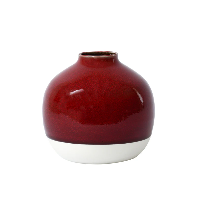 vase nèfle cerise