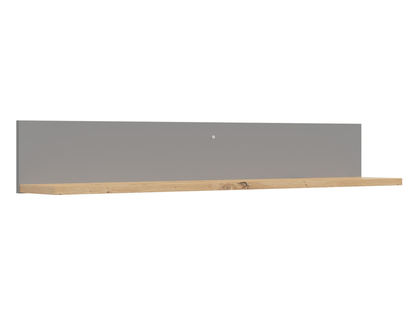 Półka ścienna Hygge 120 cm szara