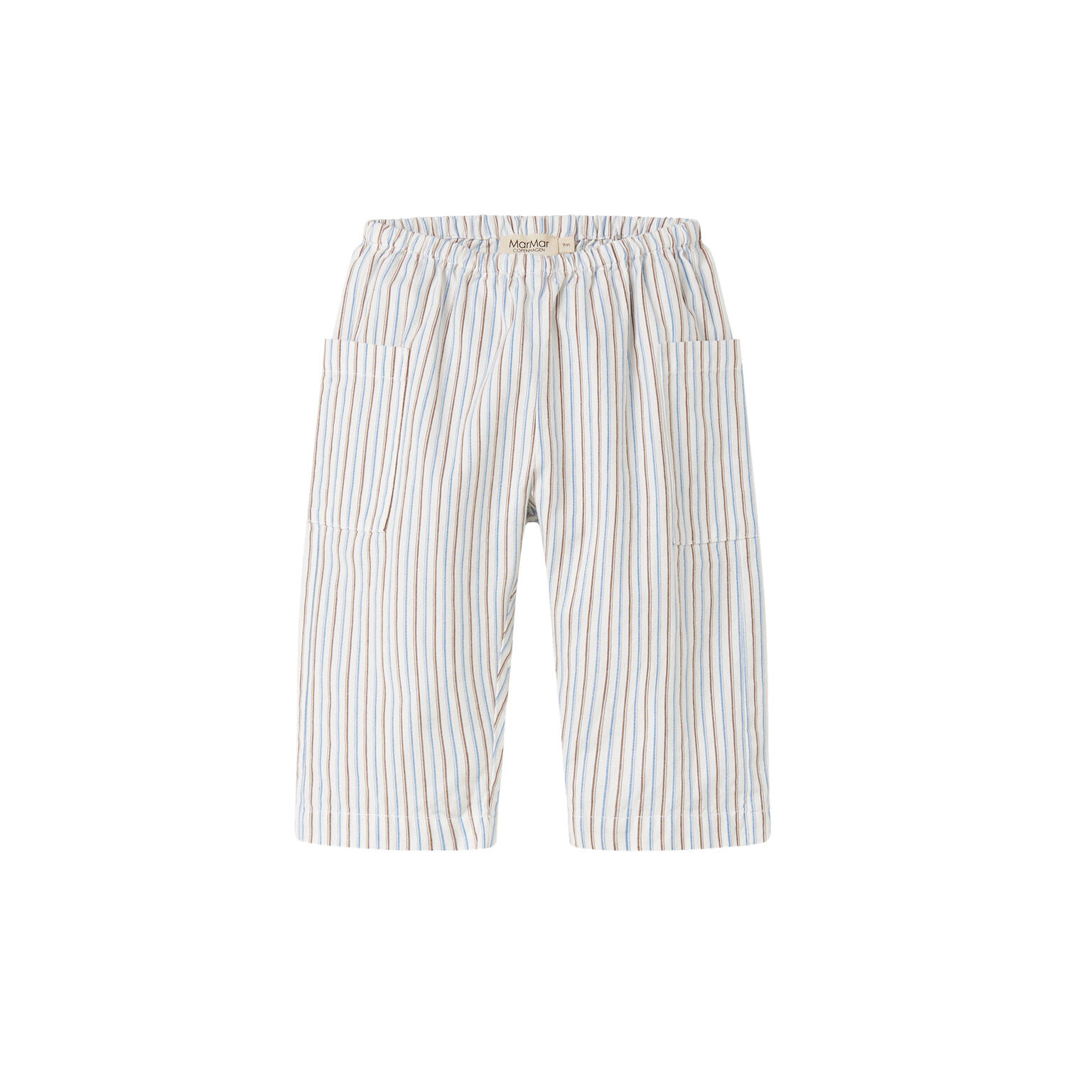 Panto Pants, blue iris stripe