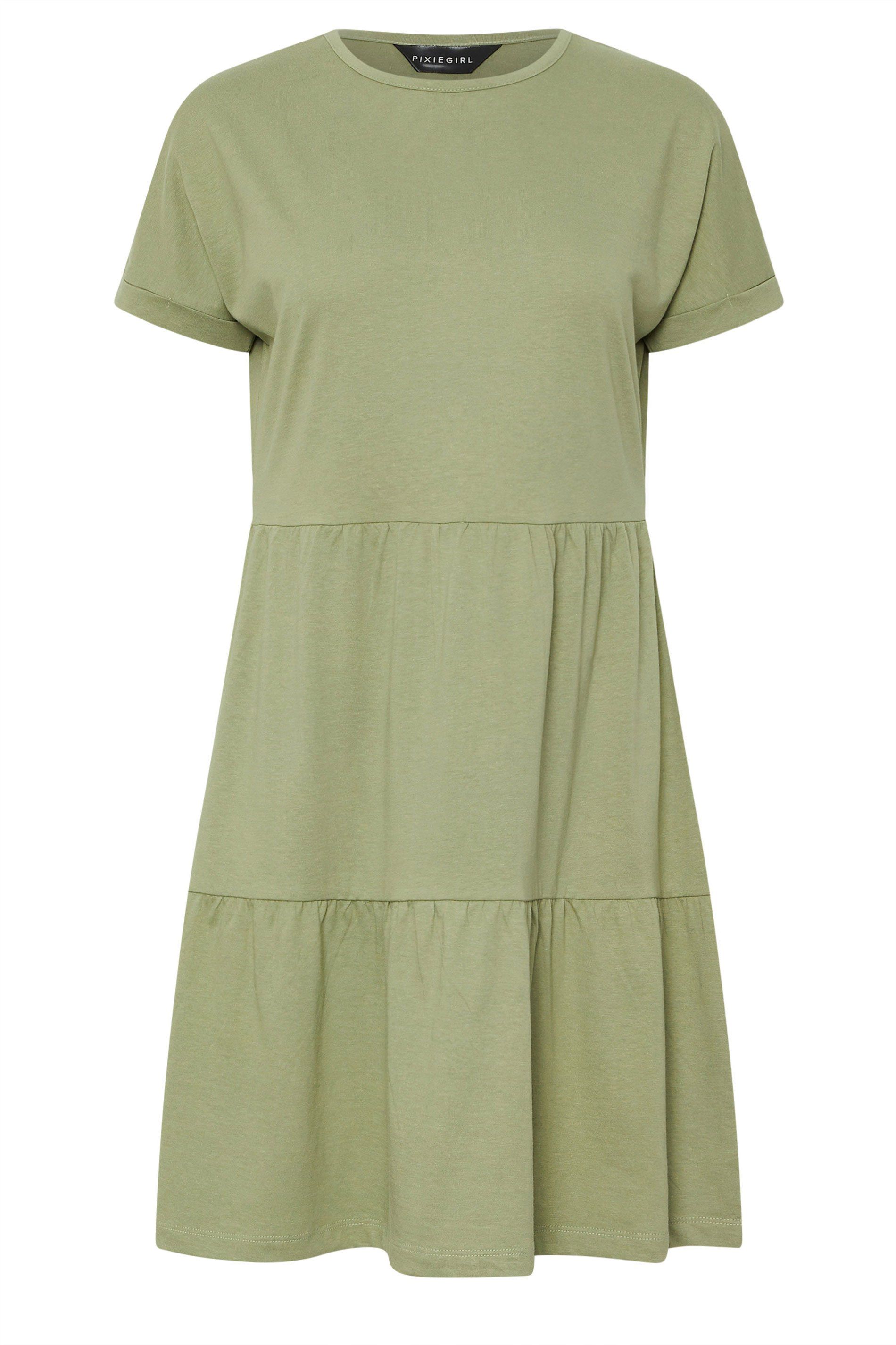 PixieGirl Petite Tiered Smock Dress