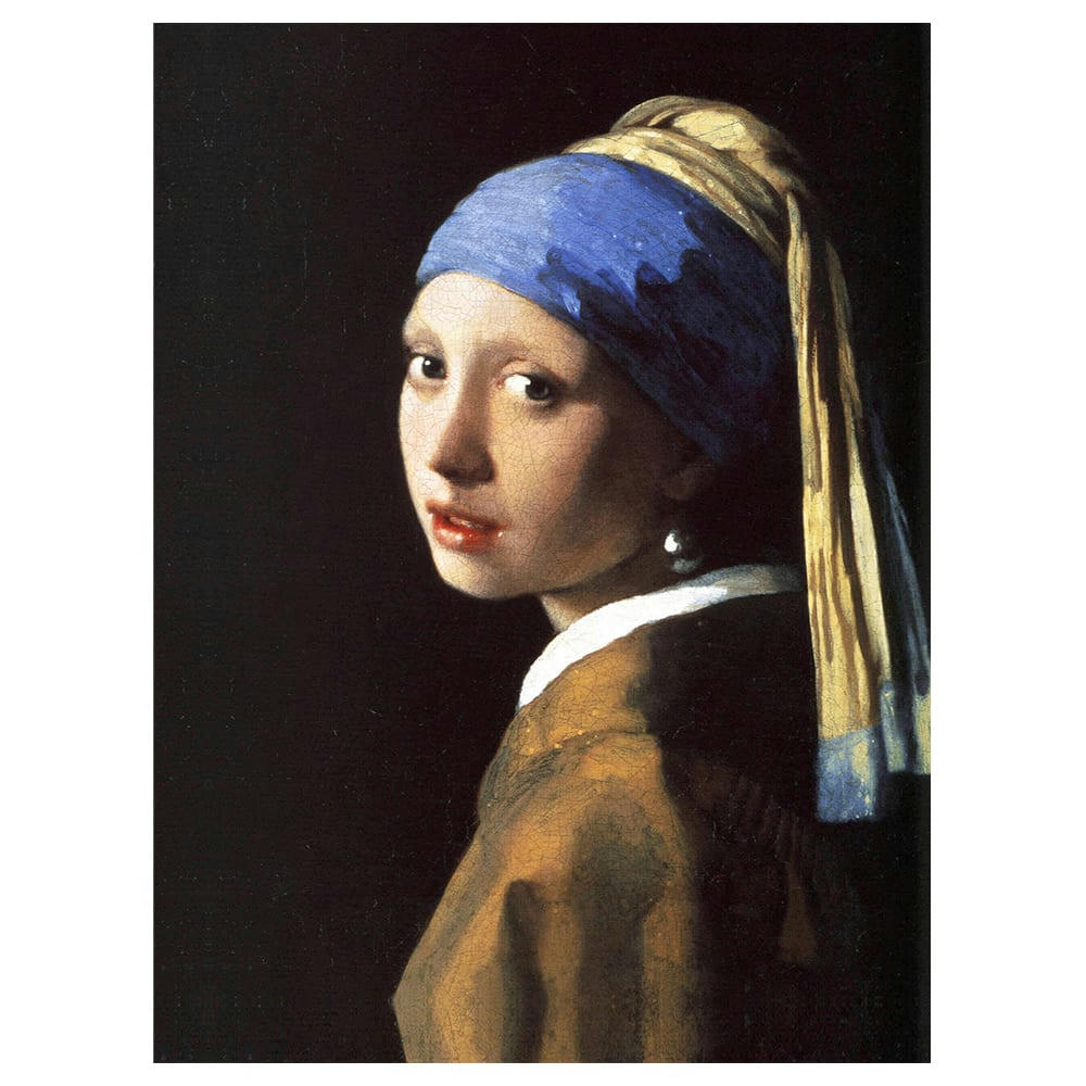 - Tableau La Jeune Fille à la Perle Jan Vermeer 40x50cm