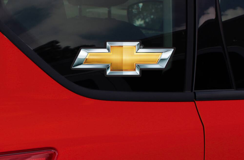 Chevrolet Holographic Bowtie Decal, 2-pc