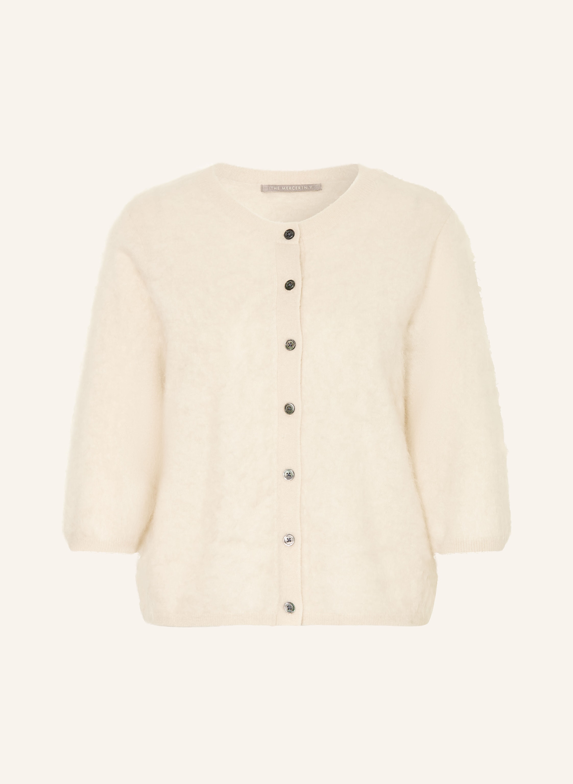 (THE MERCER) N.Y. Strickjacke aus Cashmere mit 3/4-Arm
