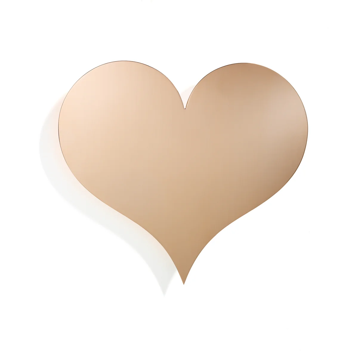 Vitra - Metal Wall Relief Little Heart, rot