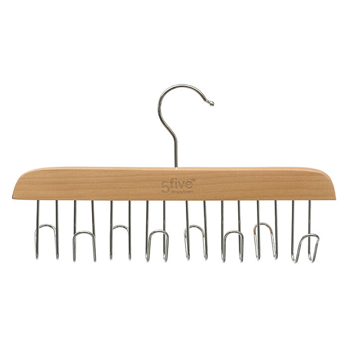 Cabide em madeira para cintos