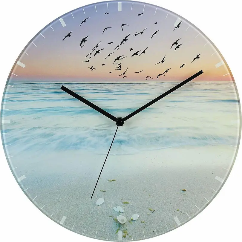 Wanduhr Sunset