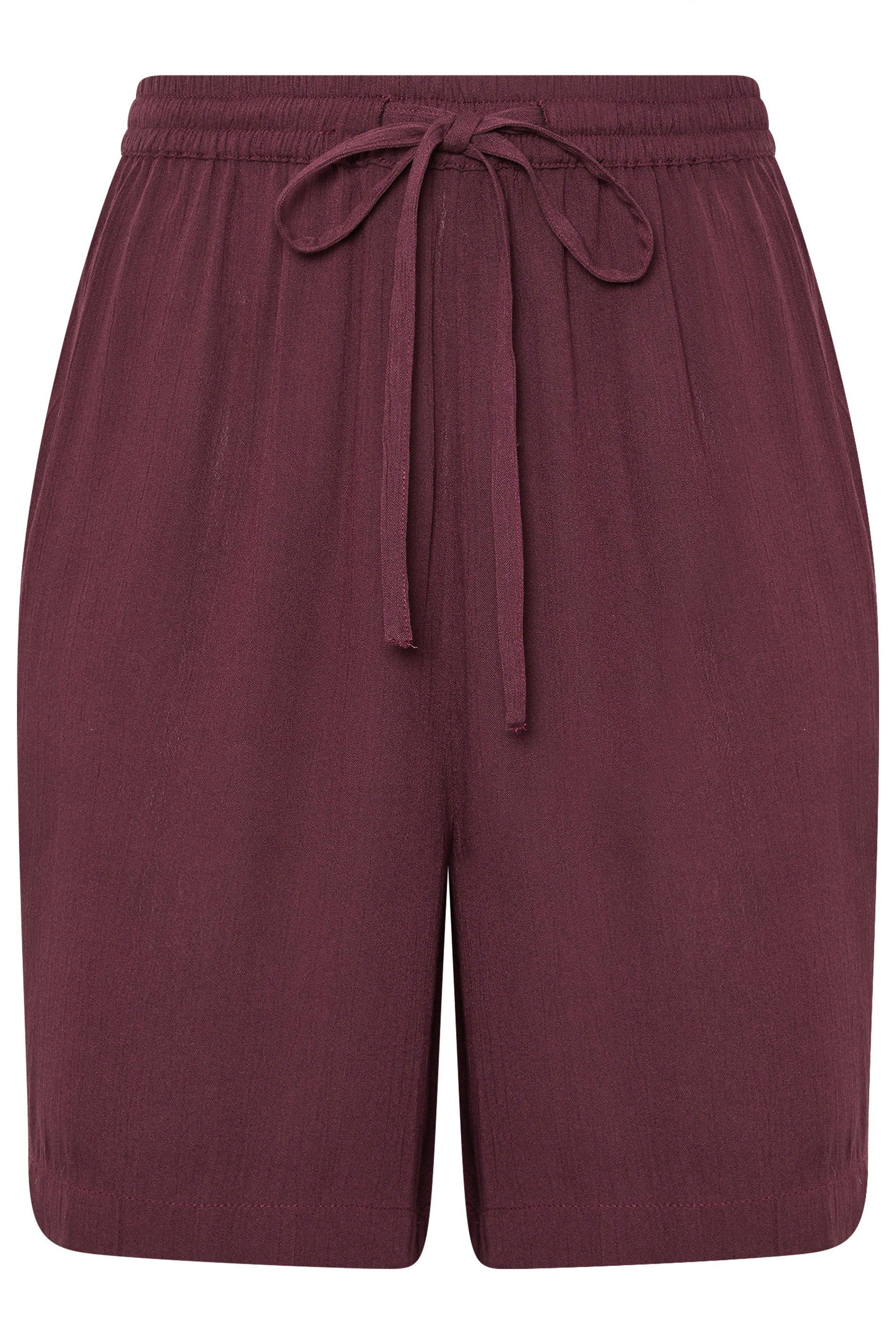 Long Tall Sally Tall Cotton Crinkle Shorts