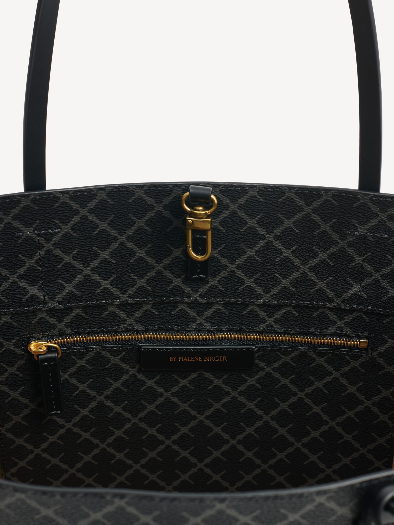 Abigail tote bag med print