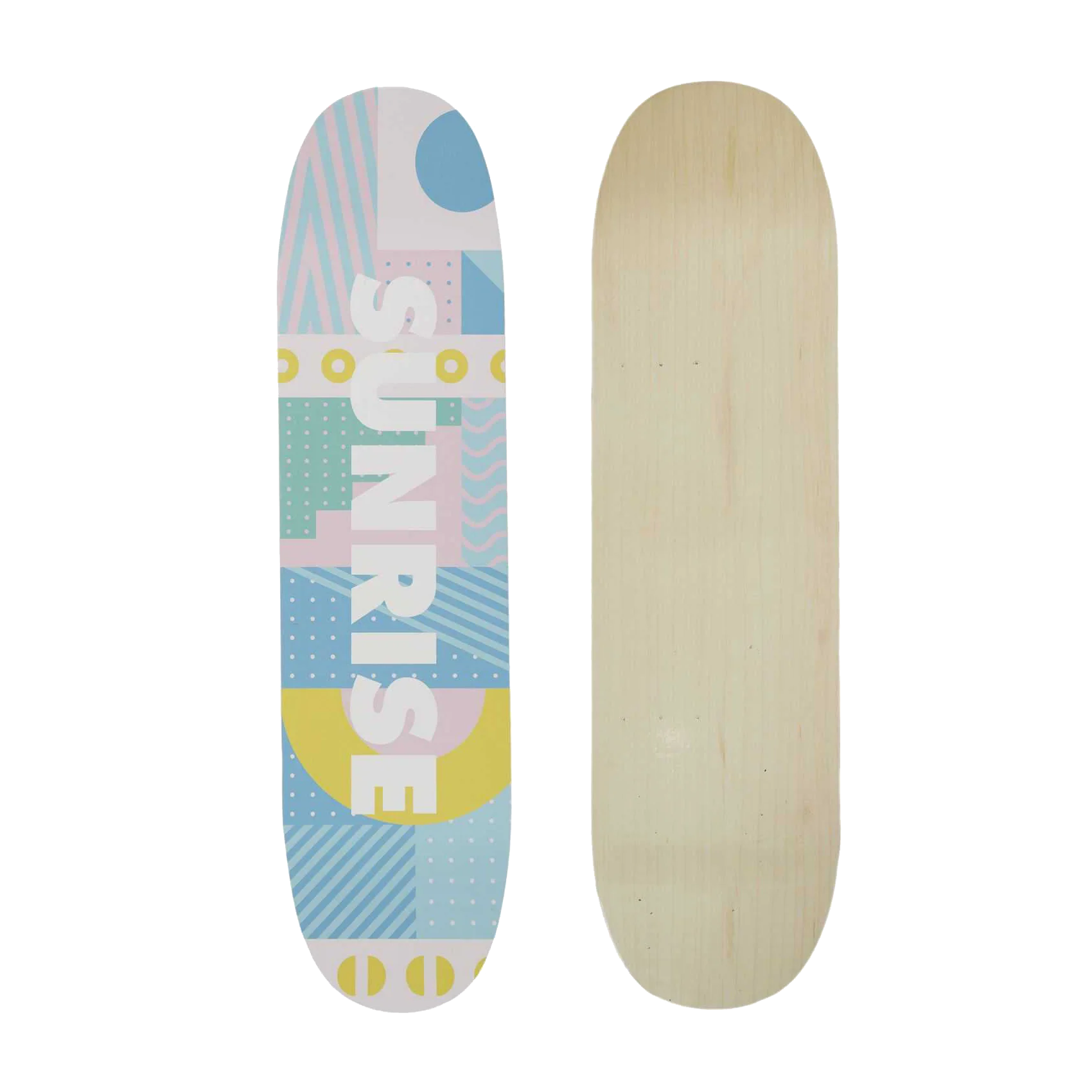 4MURS Etagère SUNRISE SKATE coloris bleu et jaune