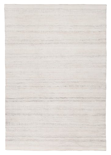 Loretta Cream and Grey Indoor Outdoor PET Rug