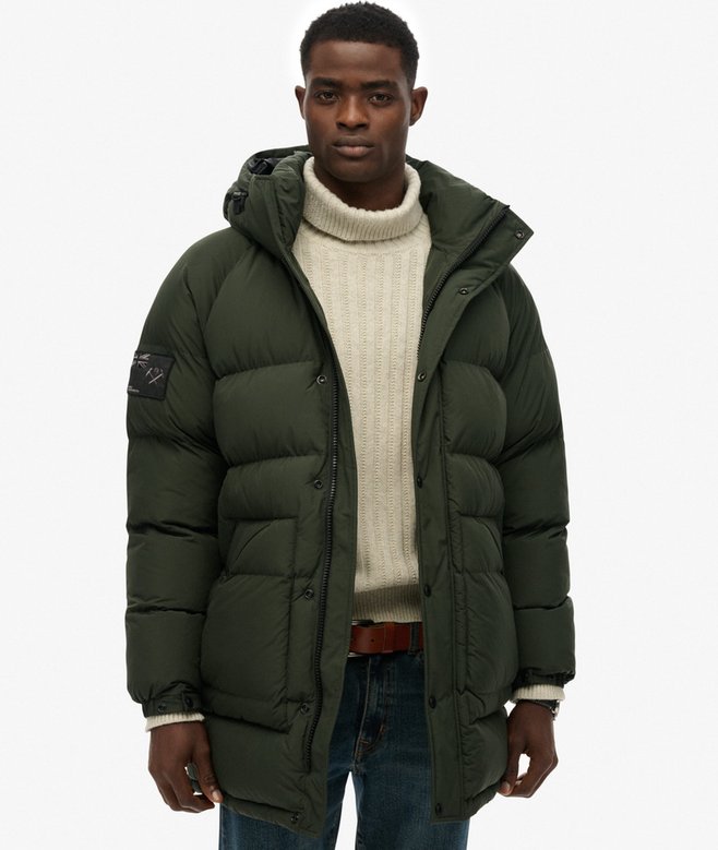 XPD Longline Baffle Parka Jacket