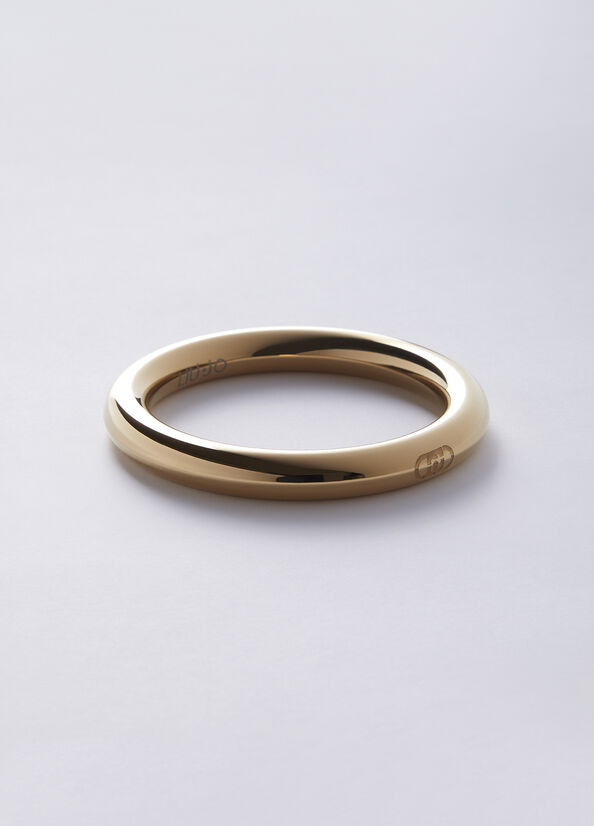 Bracciale rigido con logo