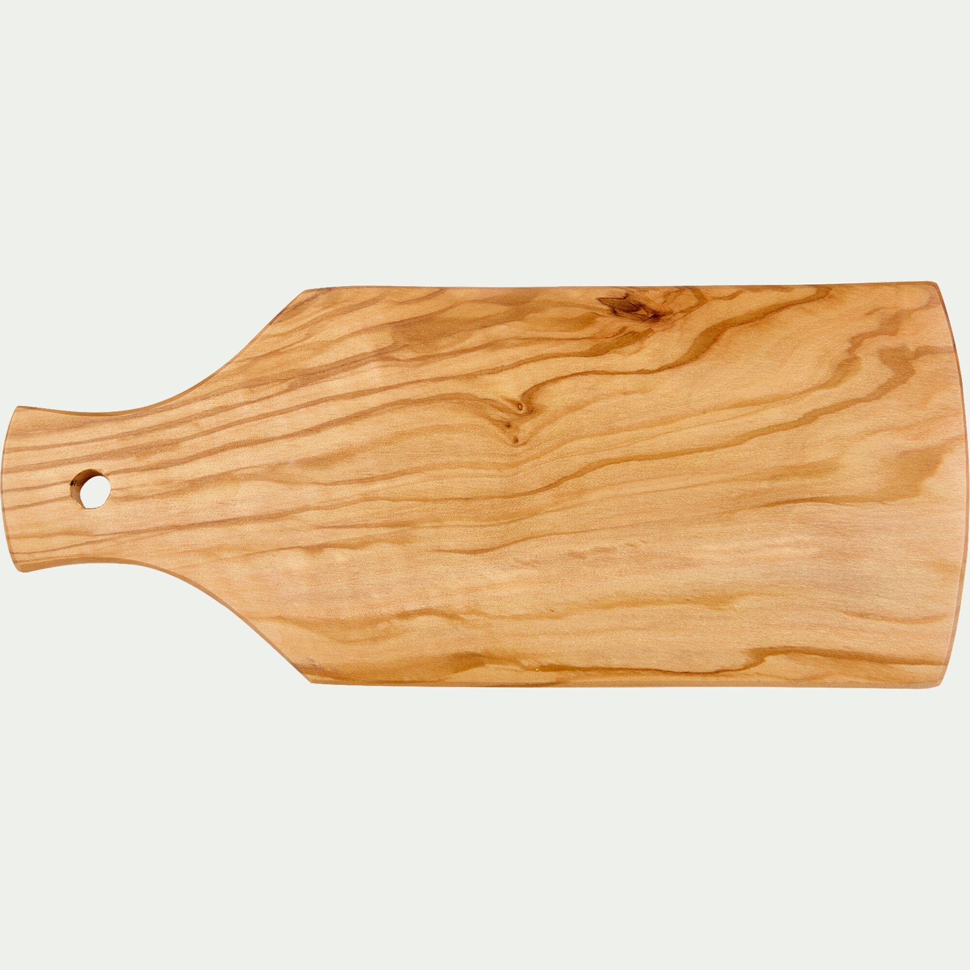 OLIVIA - Planche à découper en bois d'olivier L25,5cm - bois clair