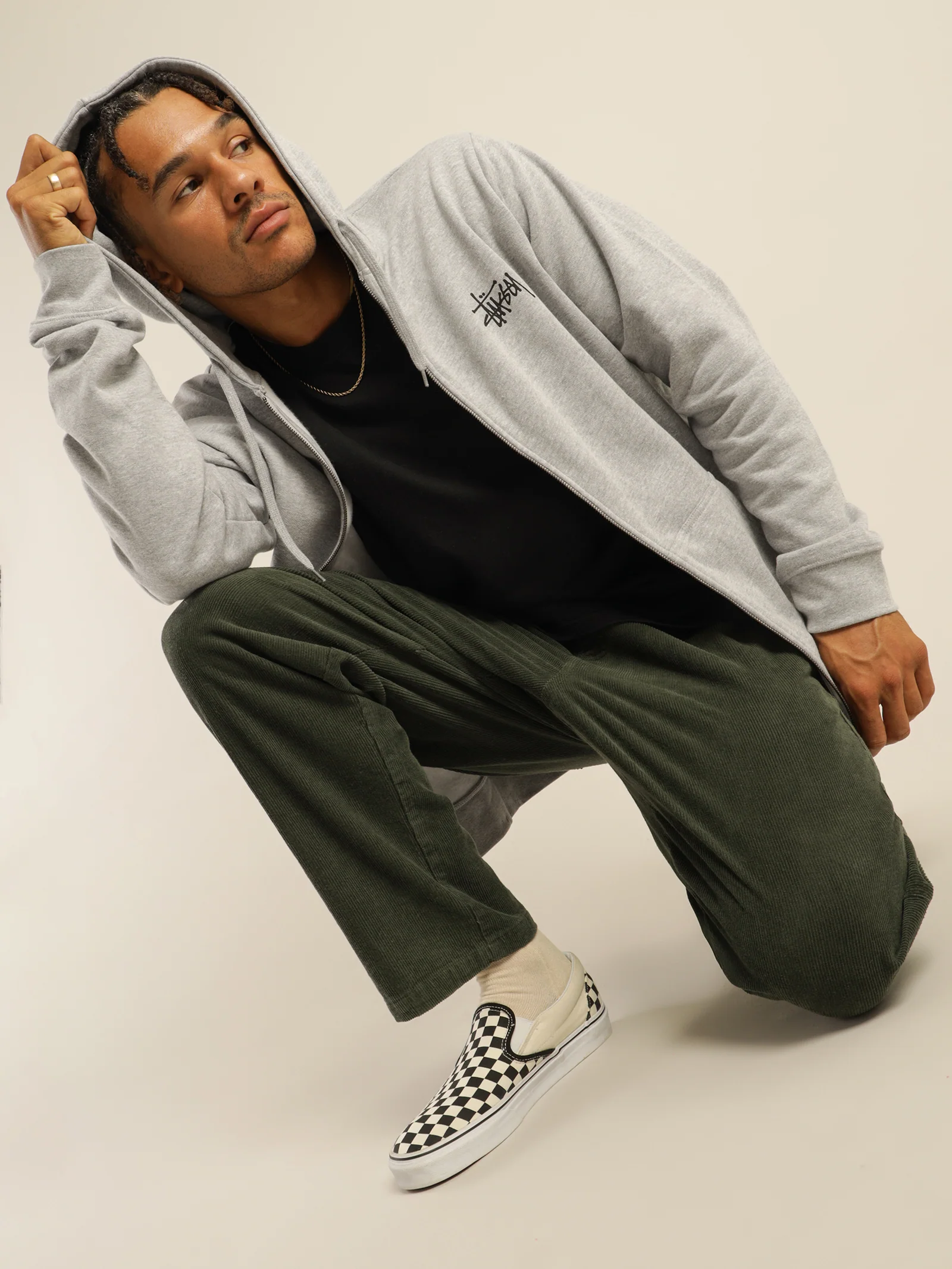 Graffitti Zip Hoodie